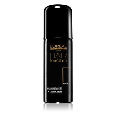 L'Oréal Hair Touch Up Černá barva na vlasy 75ml