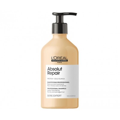 L'Oréal Professionnel Serie Expert Absolut Repair Protein + Gold Quinoa Professional Shampoo 500 ml  eshop