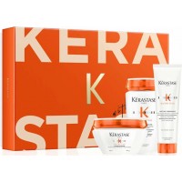 Kérastase Nutritive Vánoční Sada Šampon Bain Satin 250 ml + péče 250 ml + termoochranná péče 150 ml eshop