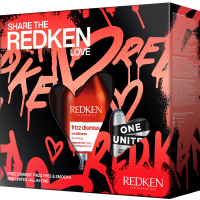 Redken Frizz Dismiss Vánoční Sada Šampon 300 ml + kondicionér 300 ml + sprej One United 150 ml eshop