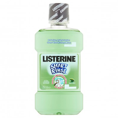 Listerine Smart Rinse Mint Ústní voda 250ml 