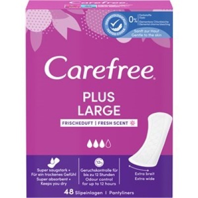 Carefree® Plus Large Svieža vôňa 48 ks eshop