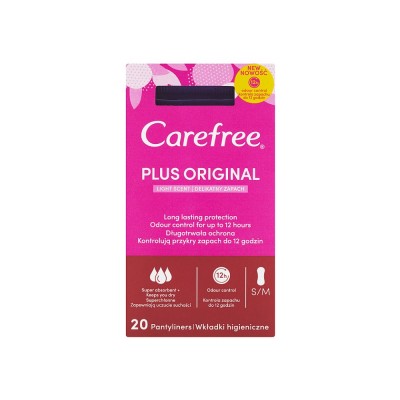 Carefree® Plus Original Jemná vůně 20 ks eshop