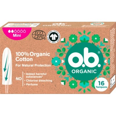 o.b.® Organic Mini 16 ks eshop