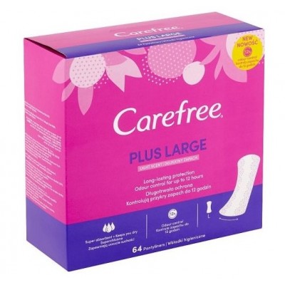 Carefree® Plus Large Jemná vůně 64 ks eshop