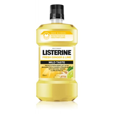 Listerine Fresh Ginger & Lime Mild Taste 500ml  eshop