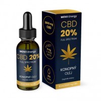 MOVit CBD 20% Full Spectrum konopný olej 10 ml eshop