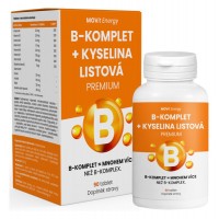 MOVit B-Komplet + Kyselina listová PREMIUM 90 tablet eshop