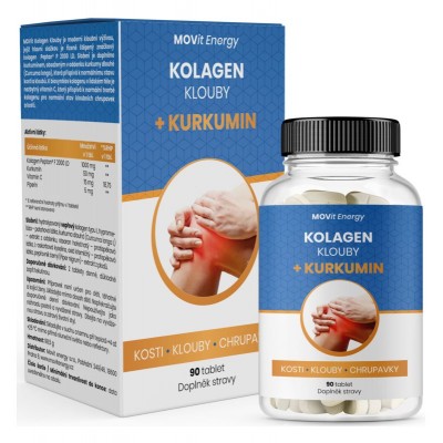 MOVit Kolagen Klouby + Kurkumin, 90 tablet eshop