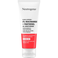 Neutrogena Clear & Defend+ Gel Moisturiser hydratační gel s niacinamidem a panthenolem 50 ml eshop 