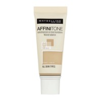 Maybelline Affinitone Perfecting + Protecting Foundation With Vitamin E sjednocující make-up 3 Light Beige 30 ml