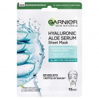 Garnier Skin Naturals superhydratační a revitalizační textilní maska aloe vera, 28 g eshop