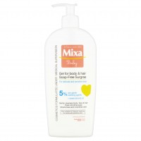 Mixa Baby Umývací gél na telo a vlásky 400ml eshop 