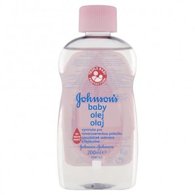 Johnson & Johnson Baby Oil 200ml eshop